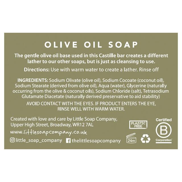 Little Soap Company Olive Oil Bar Soap for Sensitive Skin thumbnail 2