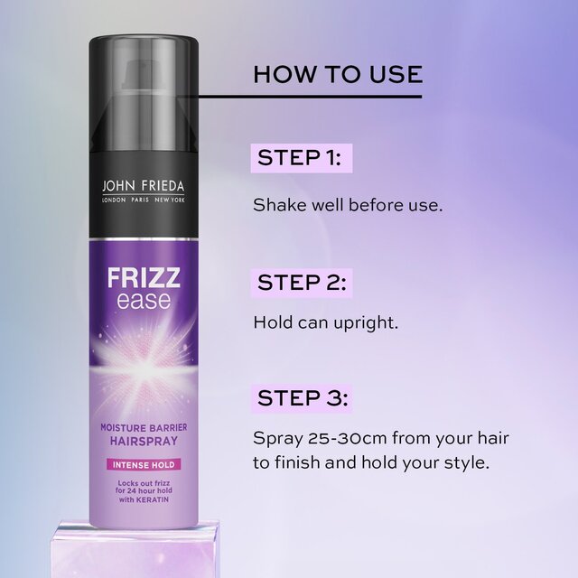 John Frieda Moisture Barrier Hairspray Intense Hold Frizz Ease thumbnail 4