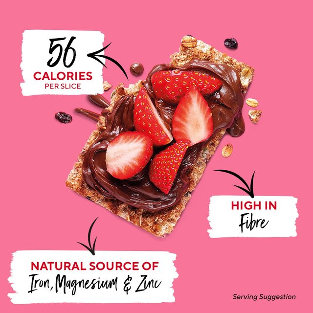 Ryvita Crispbread Fruit Crunch Currant Seed & Oat Crackers thumbnail 10