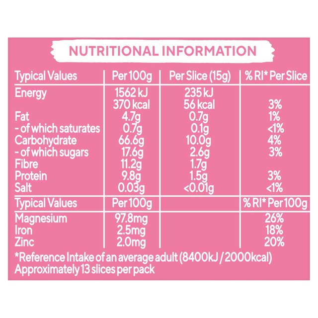 Ryvita Crispbread Fruit Crunch Currant Seed & Oat Crackers thumbnail 3