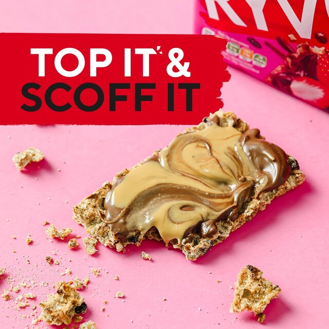Ryvita Crispbread Fruit Crunch Currant Seed & Oat Crackers thumbnail 9