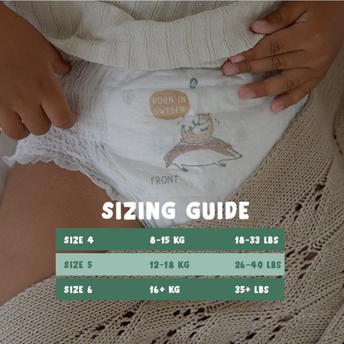 Naty FreeMovers Nappy Pull on Pants Size 5 (12-18kg) thumbnail 5