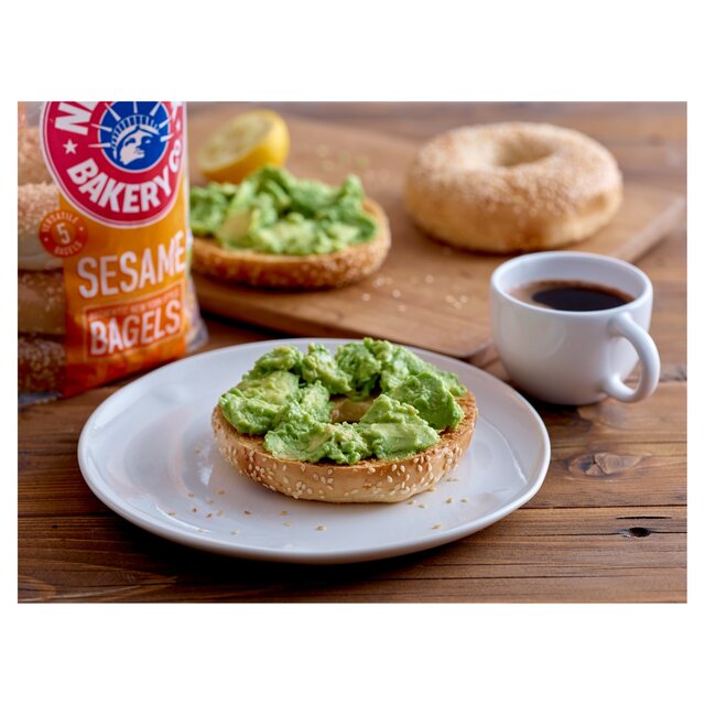 New York Bakery Co. Sesame Bagel thumbnail 3