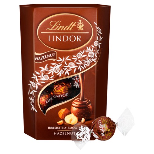 Lindt Lindor Hazelnut Chocolate Truffles thumbnail 2