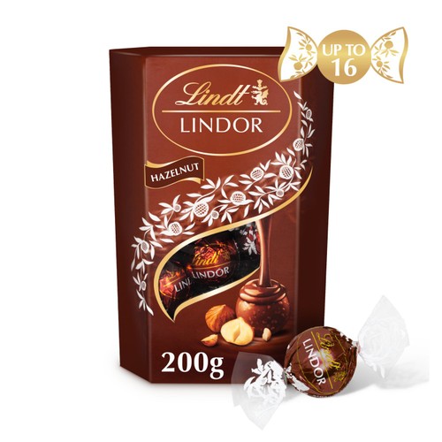 Lindt Lindor Hazelnut Chocolate Truffles thumbnail 4