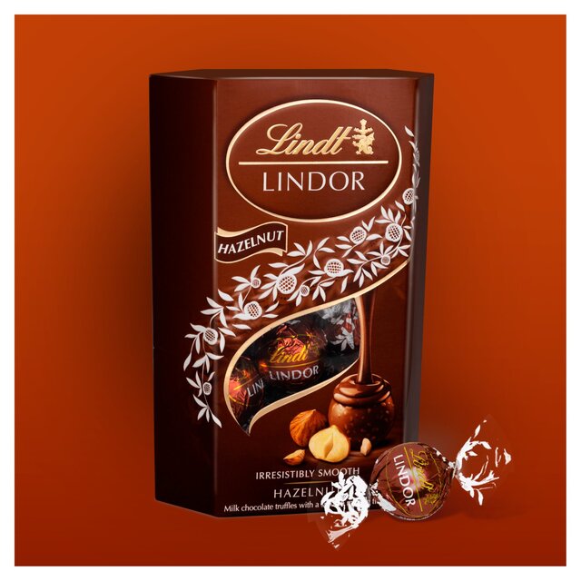 Lindt Lindor Hazelnut Chocolate Truffles thumbnail 7