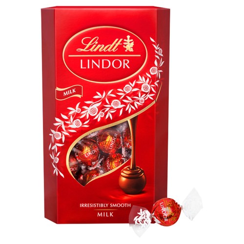 Lindt Lindor Milk Chocolate Truffles Extra Large Box thumbnail 2