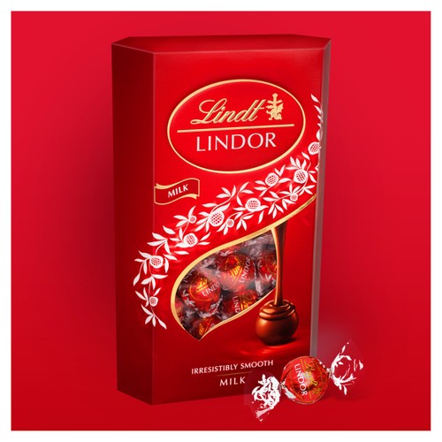 Lindt Lindor Milk Chocolate Truffles Extra Large Box thumbnail 6