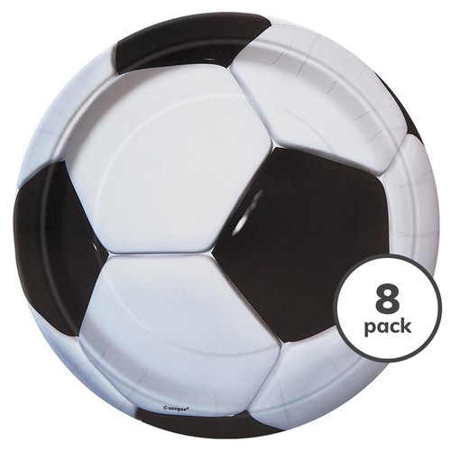 Football 23cm Paper Party Plates  thumbnail 2