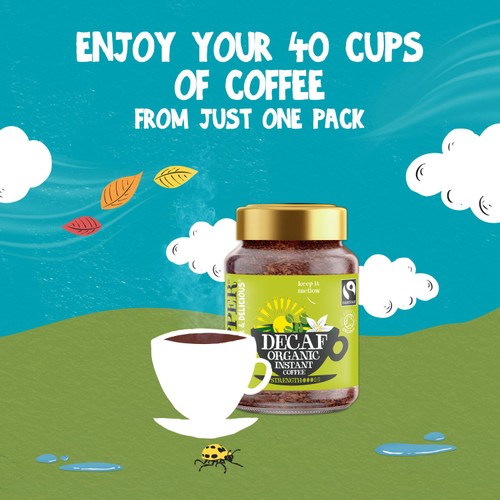 Clipper Organic Decaffeinated Instant Coffee thumbnail 4