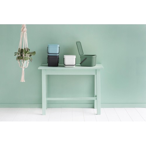 Brabantia 6 Litre Grey Sort & Go Waste Bin   thumbnail 7