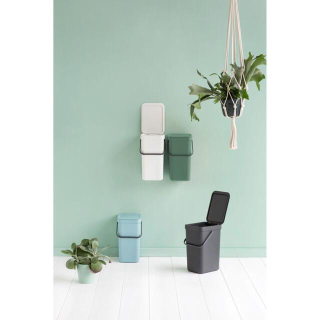 Brabantia Sort & Go Waste Bin  Grey 12L thumbnail 10