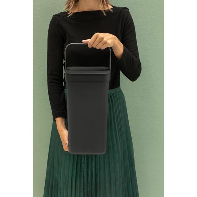 Brabantia Sort & Go Waste Bin  Grey 12L thumbnail 2