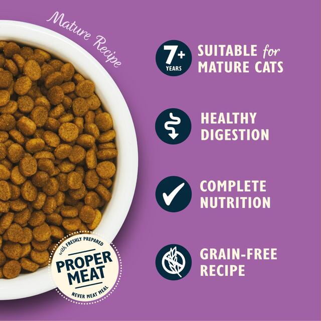 Lily's Kitchen Cat White Fish &Turkey Senior Recipe Dry Food thumbnail 4