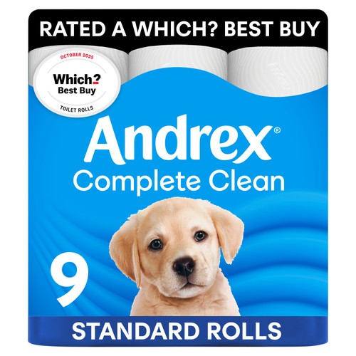 Andrex Complete Clean Toilet Roll