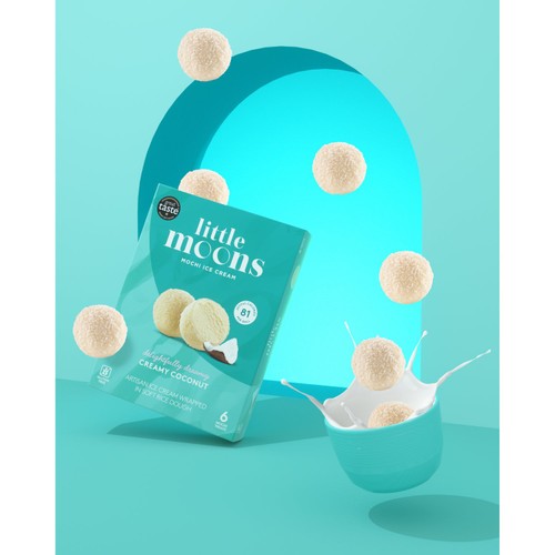 Little Moons Coconut Mochi Ice Cream thumbnail 6