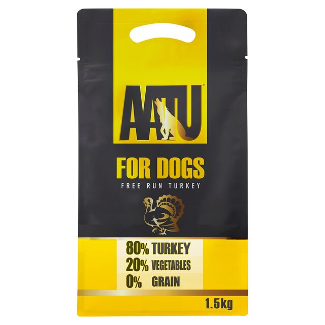 AATU 80/20 Complete Grain Free Adult Turkey Dry Dog Food