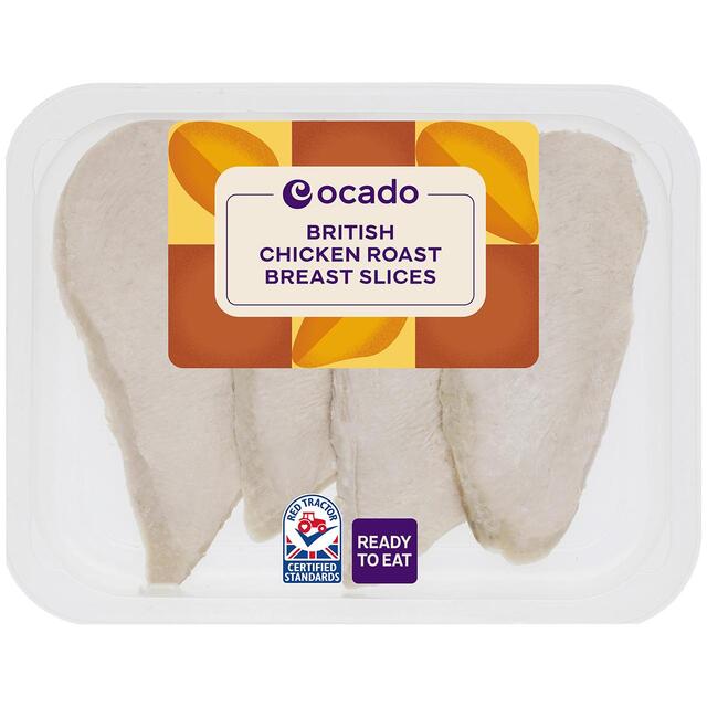 Ocado British Sliced Roast Chicken Breast