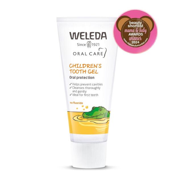 Weleda Natural Tooth Gel For Children Flouride Free Toothpaste Sensitive
