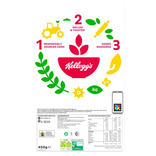 Kellogg's Corn Flakes Breakfast Cereal thumbnail 6