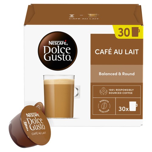 Nescafe Dolce Gusto Cafe Au Lait Capsules thumbnail 4