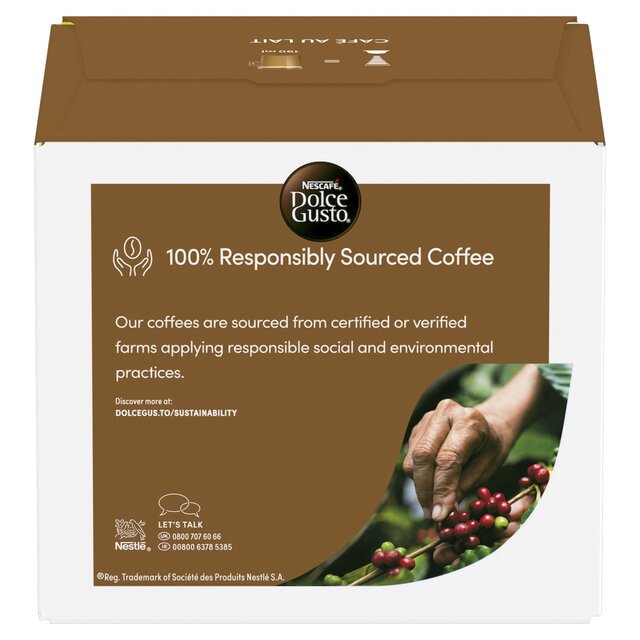 Nescafe Dolce Gusto Cafe Au Lait Capsules thumbnail 4