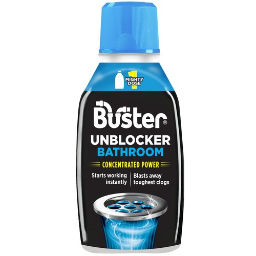 Buster Bathroom Drain Clear