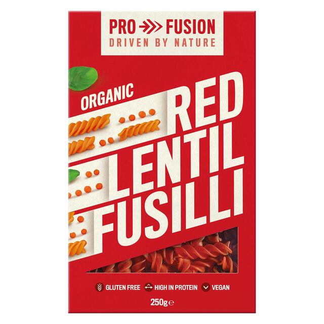 Profusion Organic Protein Red Lentil Fusilli