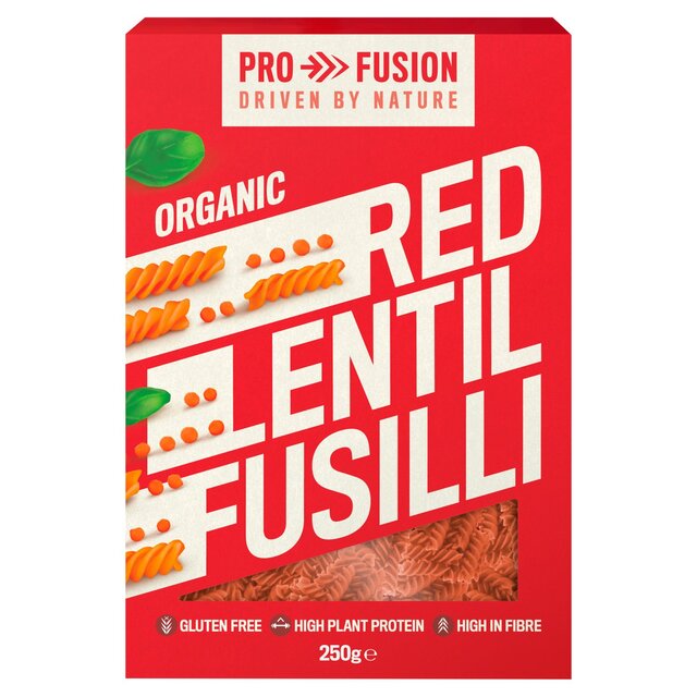 Profusion Organic Protein Red Lentil Fusilli thumbnail 2