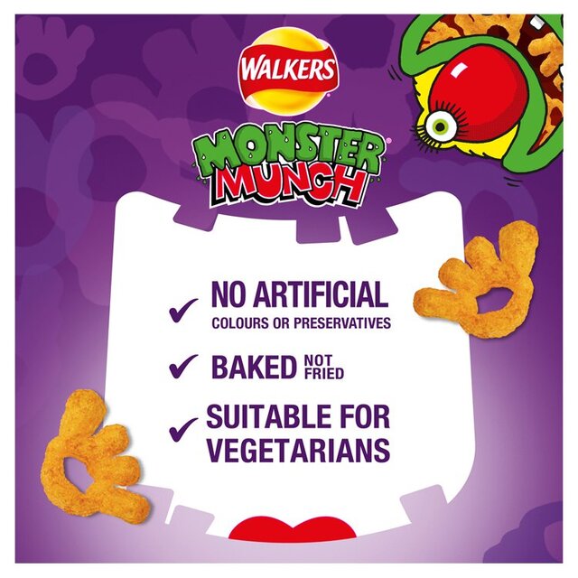Walkers Monster Munch Variety Multipack Snacks thumbnail 4