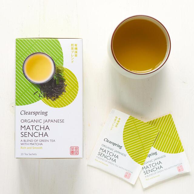 Clearspring Organic Matcha Green Tea Bags thumbnail 2