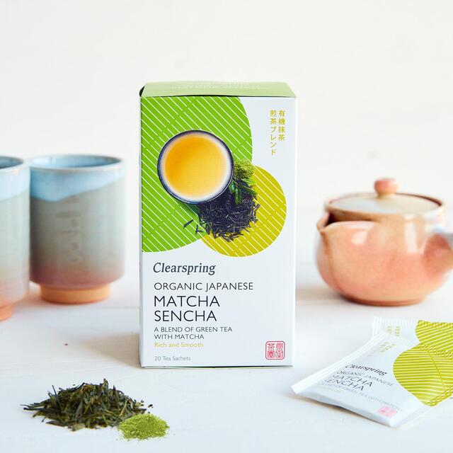Clearspring Organic Matcha Green Tea Bags thumbnail 3