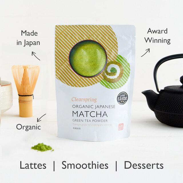 Clearspring Organic Premium Matcha Green Tea Powder thumbnail 2