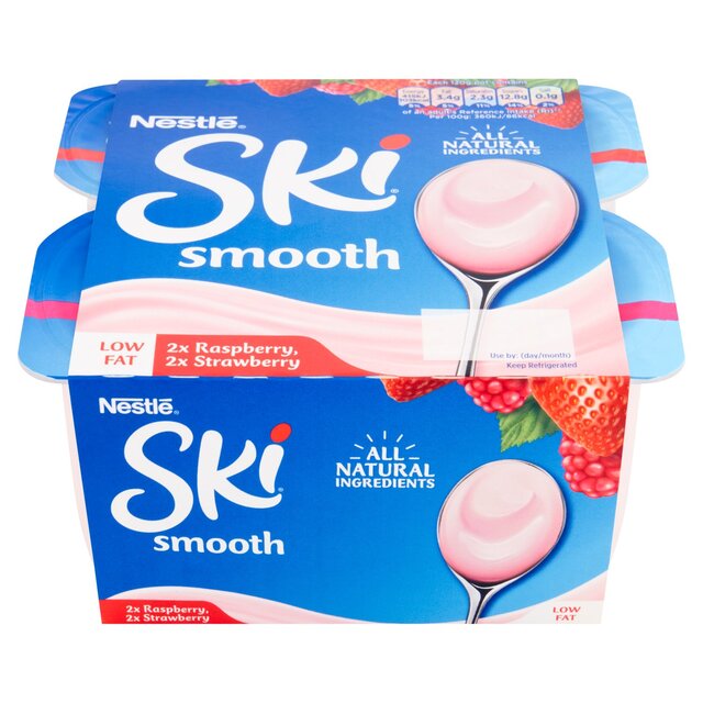SKI Yoghurt Smooth Strawberry & Raspberry thumbnail 5