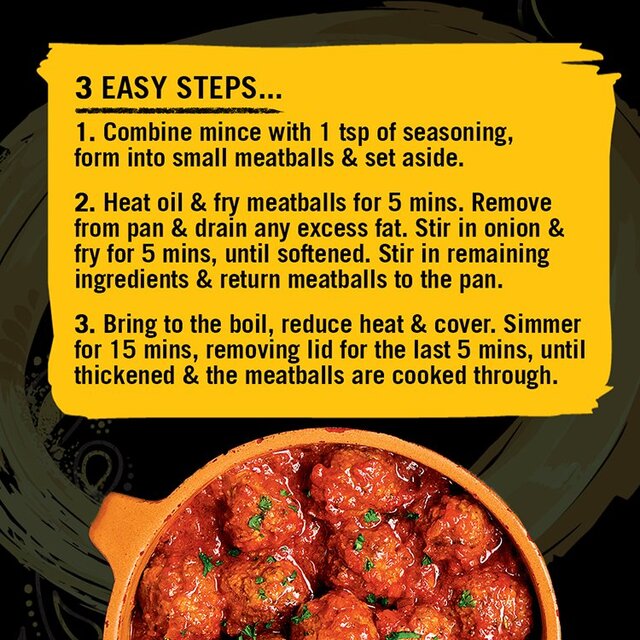 Schwartz Spanish Meatballs In Tomato Sauce Recipe Mix thumbnail 4