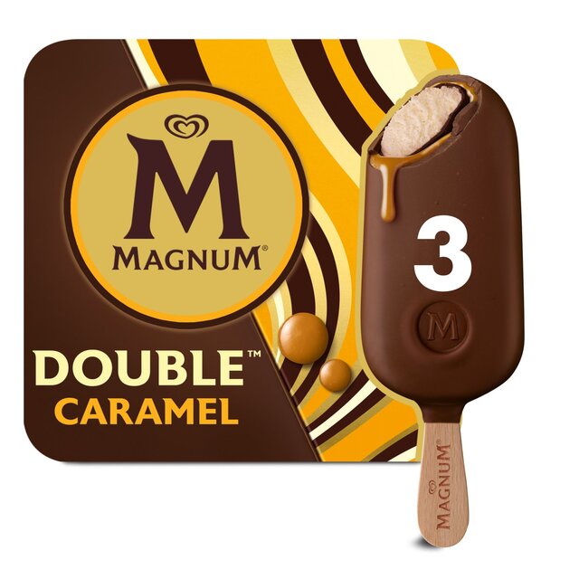 Magnum Double Caramel Ice Cream Sticks