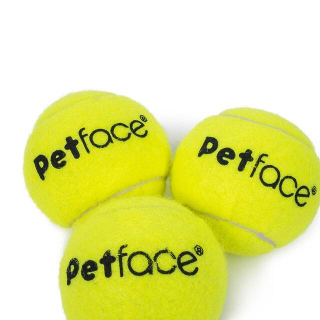 Petface Tennis Balls Dog Toy thumbnail 2