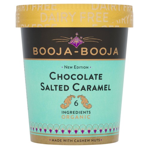 Booja Booja Organic Chocolate Salted Caramel Ice Cream