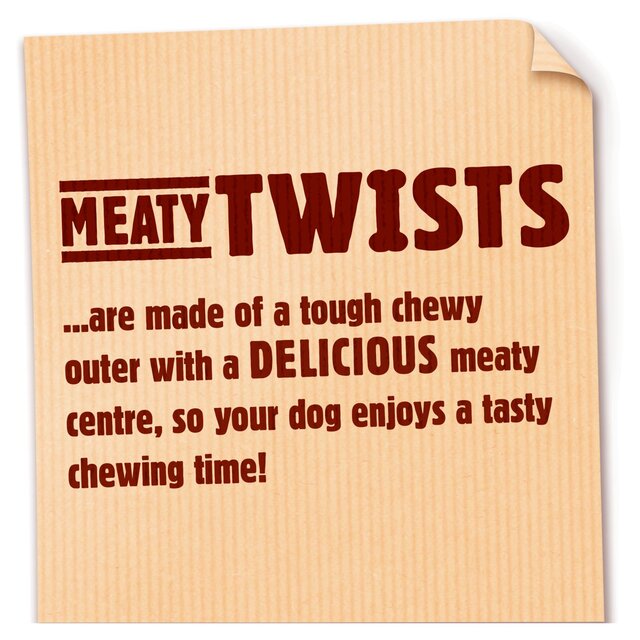 BAKERS Meaty Twists Medium Beef Dog Chews thumbnail 5