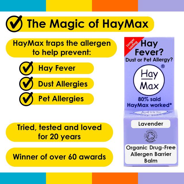 HayMax Lavender Organic Allergy Barrier Balm thumbnail 5