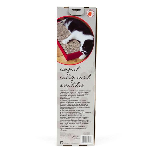 Petface Compact Catnip Card Cat Scratcher thumbnail 2