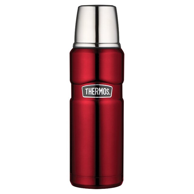 Thermos Stainless King Flask Red 1.2L thumbnail 4