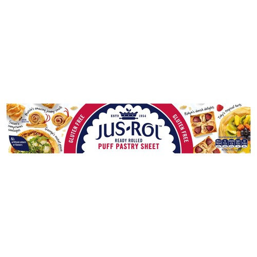 Jus-Rol Gluten Free Ready Rolled Puff Pastry Sheet