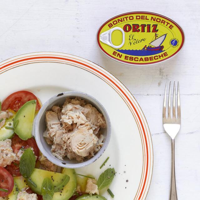 Brindisa Ortiz Albacore Tuna Fillets In Escabeche Dressing Bonito del Norte thumbnail 2