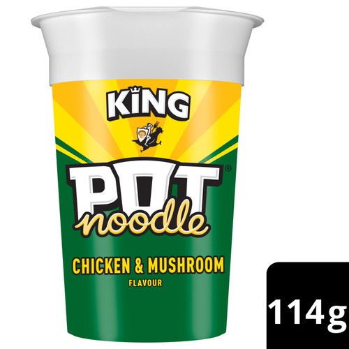 King Pot Noodle Chicken & Mushroom thumbnail 2