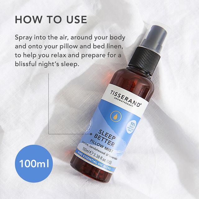 Tisserand Sleep Better Pillow Mist thumbnail 4