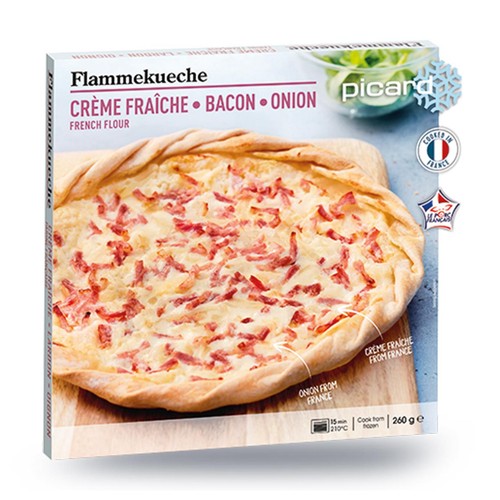 Picard Bacon, Creme Fraiche & Onion Pastry Tart