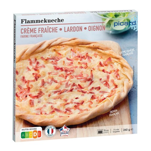 Picard Bacon, Creme Fraiche & Onion Pastry Tart thumbnail 2