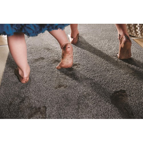 Hug Rug 50cm x 75cm Charcoal Original Plain Doormat  thumbnail 3