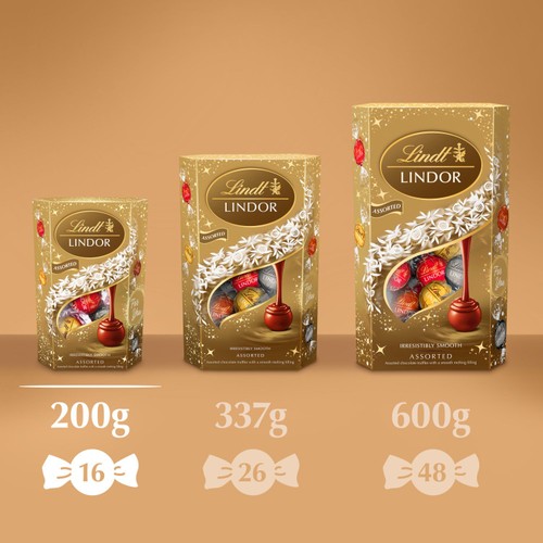 Lindt Lindor Assorted Chocolate Truffles Box thumbnail 5